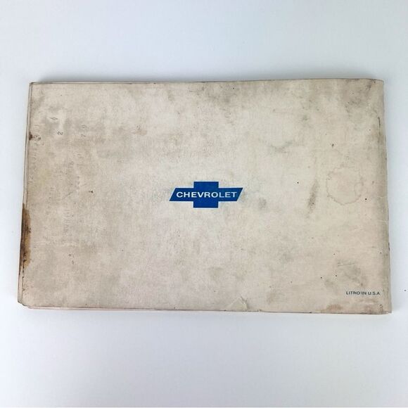 1969 Chevrolet Camaro Chevelle Nova Owner's Manual 3rd Edition - Picture 8 of 8